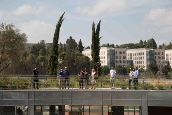 A first glimpse to The National Campus for the Archaeology of Israel